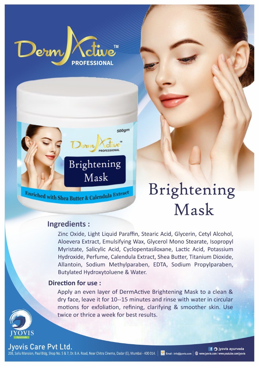 DermActive Brightening Face Mask 500 grams – jyovis